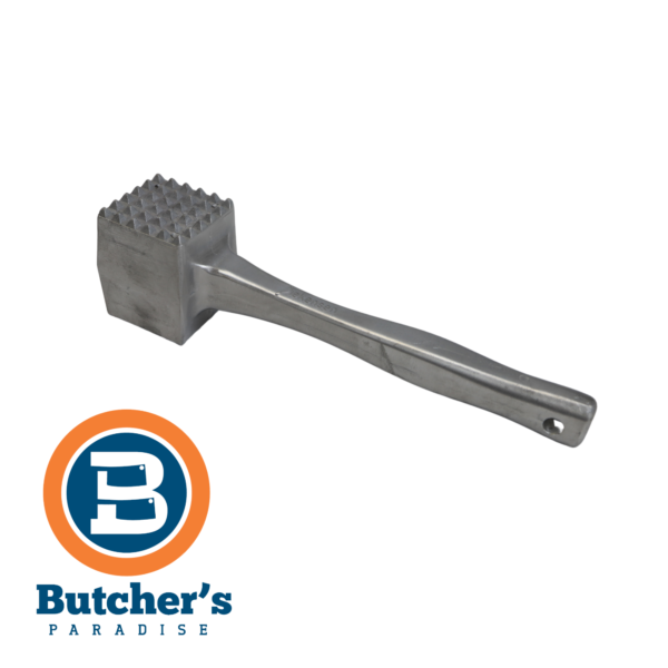 Meat Mallet/Tenderizer Cast Aluminium Construction Butchers Paradise