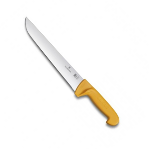Orange butcher knife