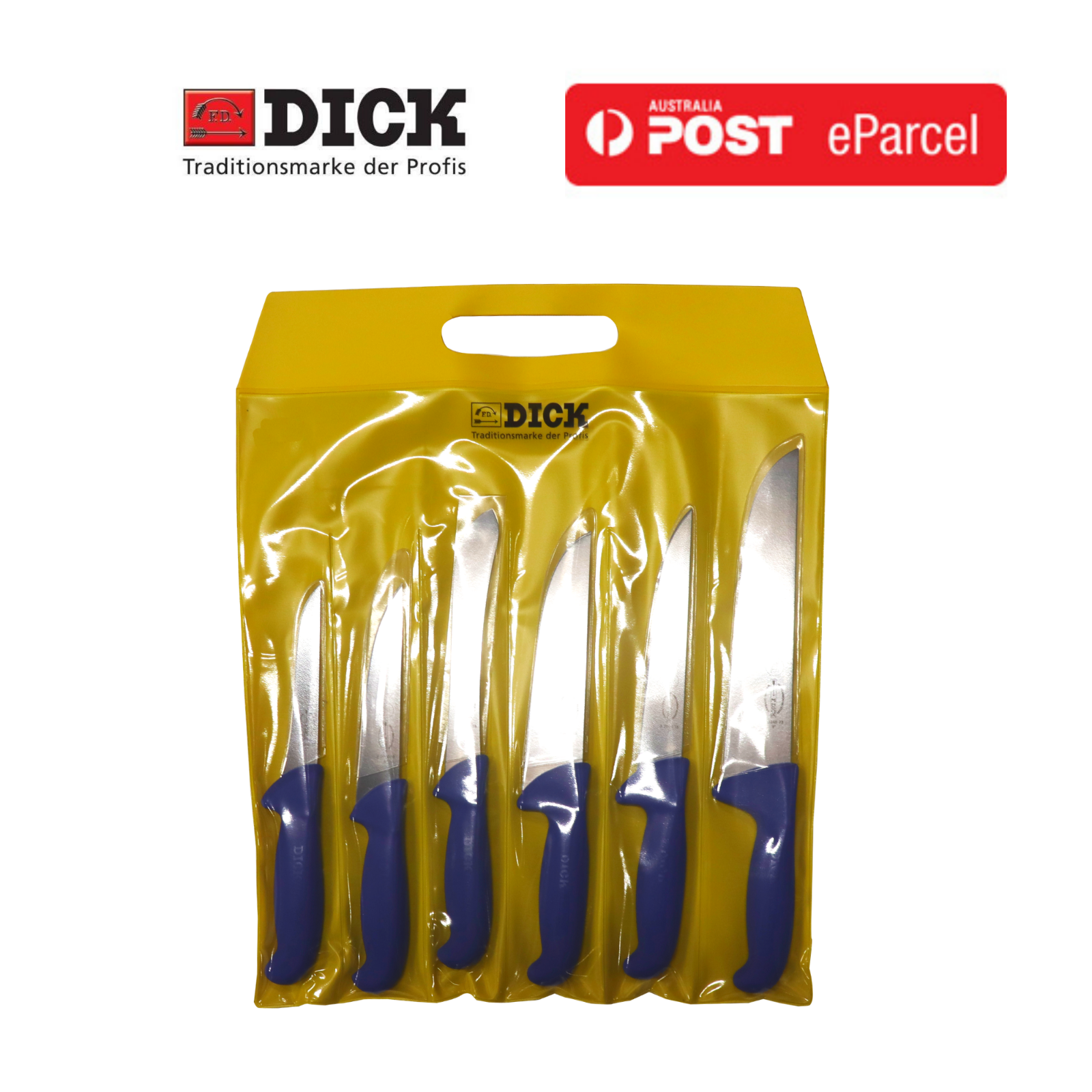 F. Dick Ergogrip 6 Piece Butcher Set