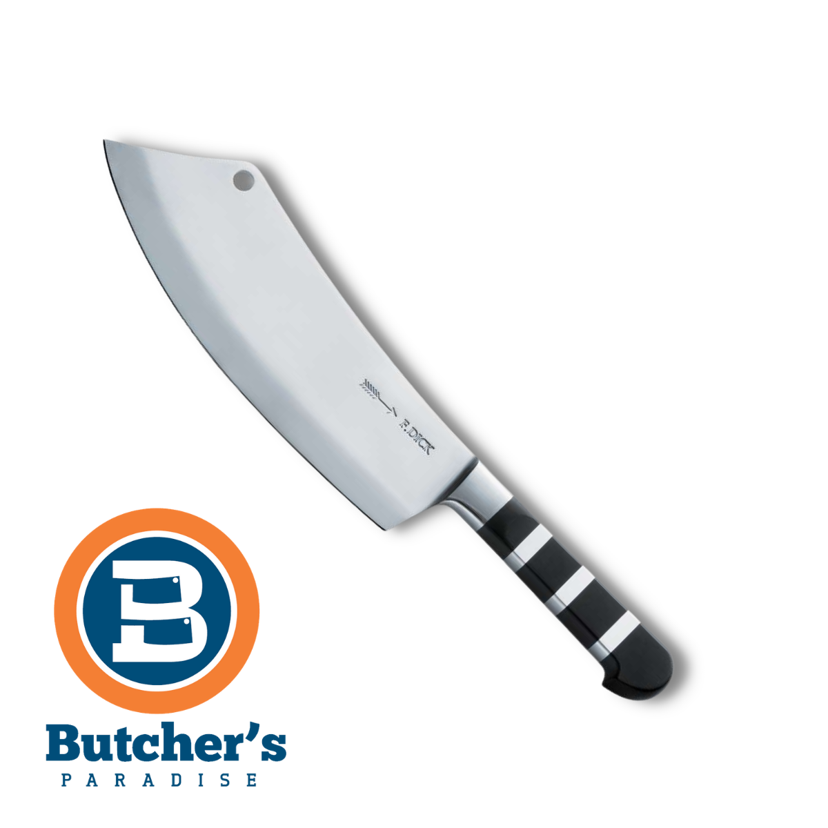 FDICK 9" Ajax Chef's Butcher's Curved Blade Cleaver Knife 1905 series
