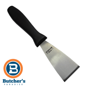 Griddle Scraper Black Handle